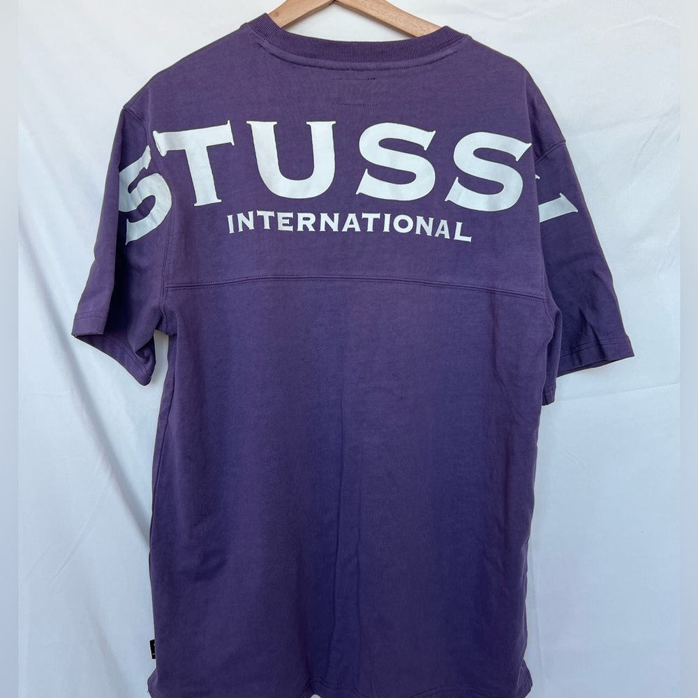 Stussy drop shoulder tshirt